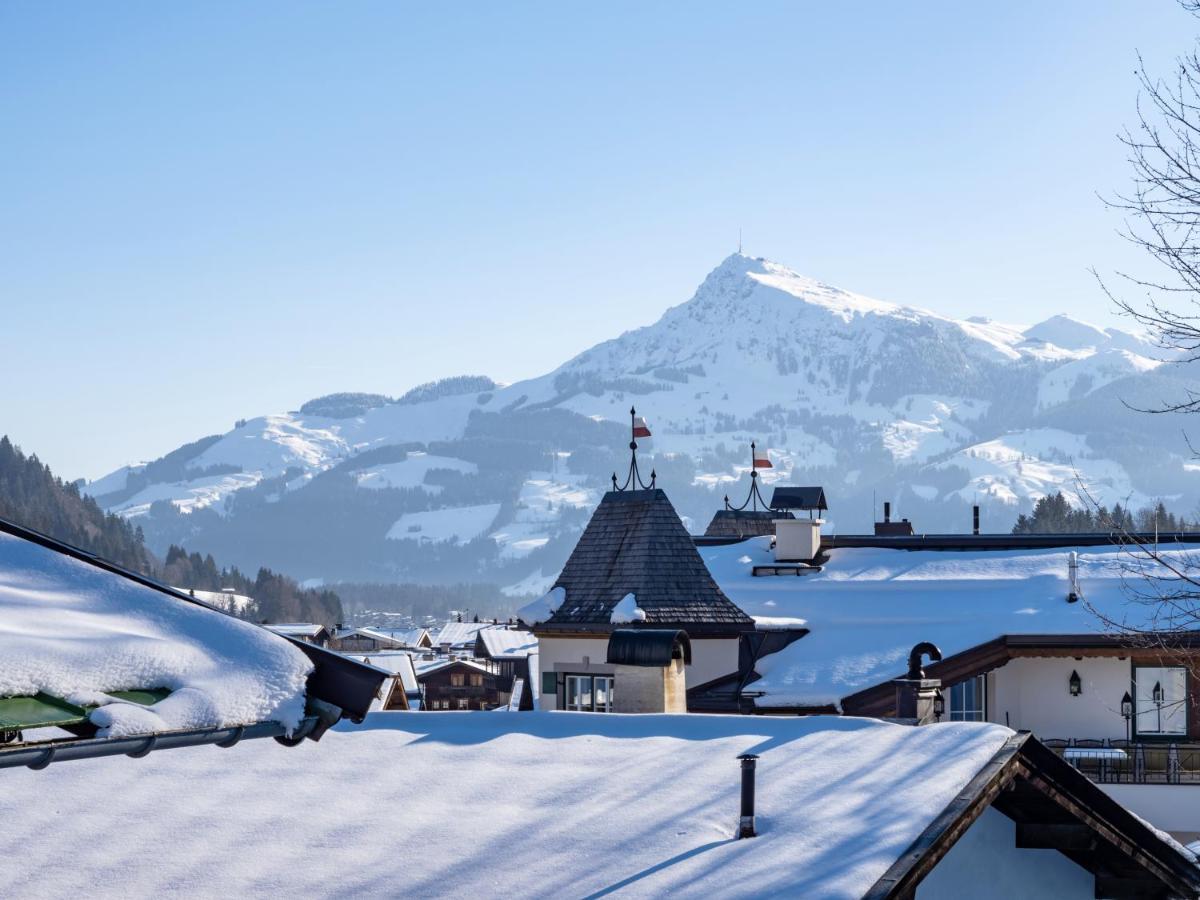 Alpen Glueck Hotel Unterm Rain Garni Kirchberg in Tirol Exterior foto