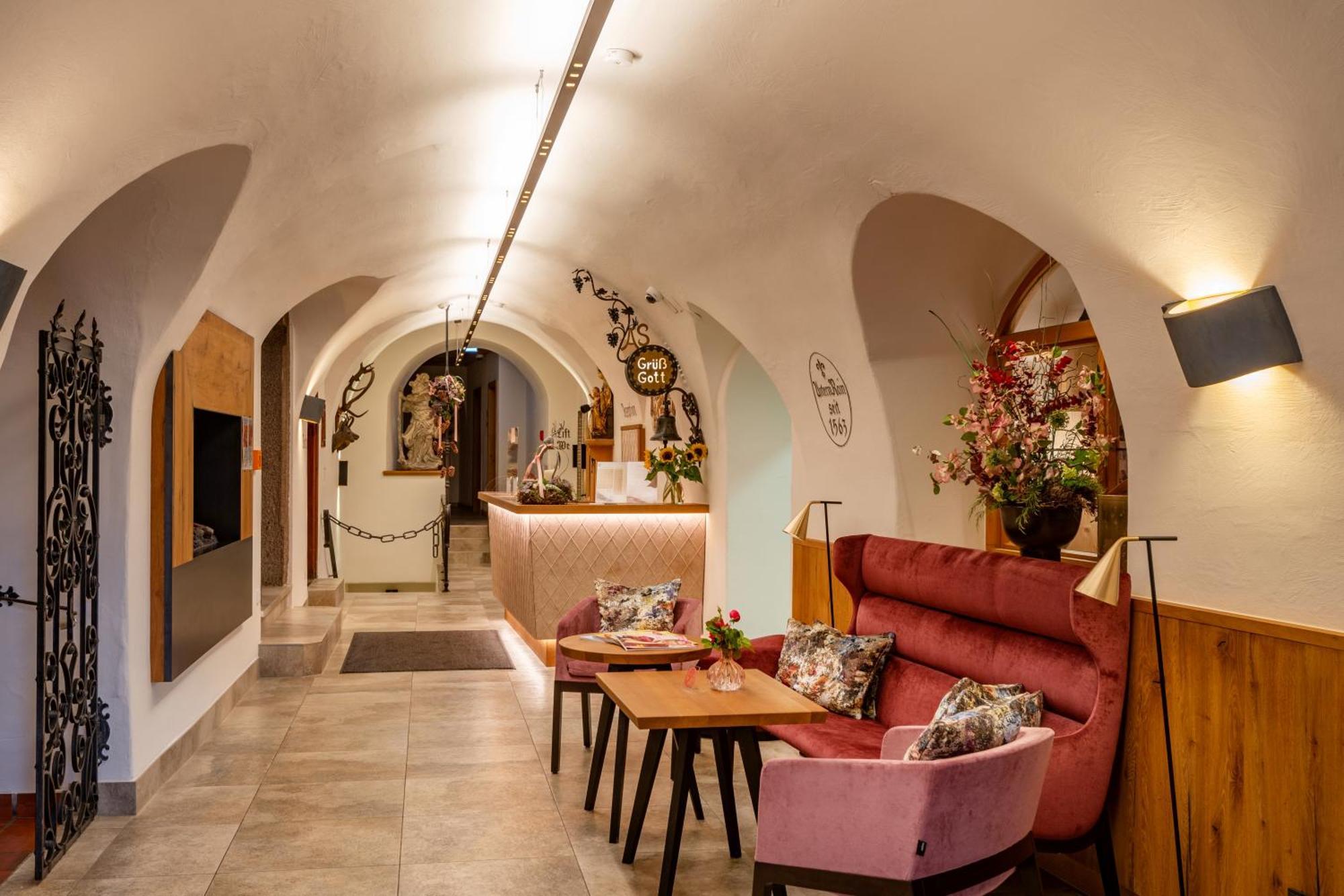 Alpen Glueck Hotel Unterm Rain Garni Kirchberg in Tirol Exterior foto